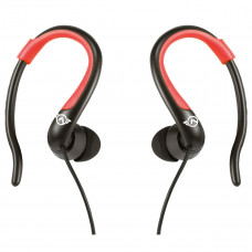 Amplify Sport Rapid series earbuds with pouch - Black/Red - AMS-1303-BKRD
