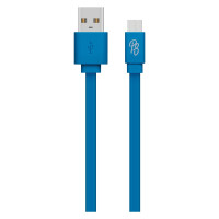 Pro Bass Energize series Packaged Micro USB Cable- Blue 1.2m - PR-20002-BL