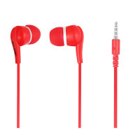 Bounce Hustle earphones - Red - BO-1001-RD